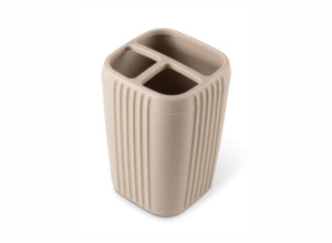 Подставка для зубных щеток с разделителем "Лайн" 0,5л 